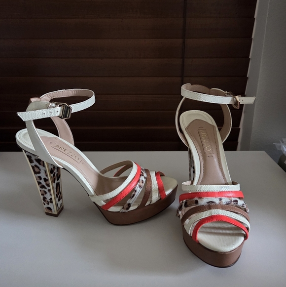 Arezzo Shoes - NEW Arezzo Women's Cheeta Print Heels